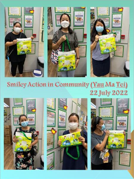 Smiley Action in Community (Yau Ma Tei)